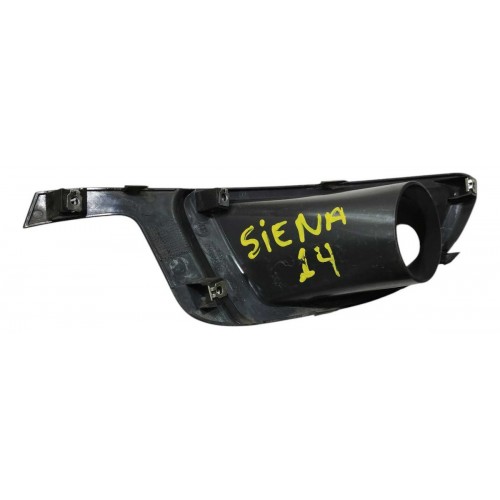 Moldura Farol Milha Dir Fiat Siena 2014