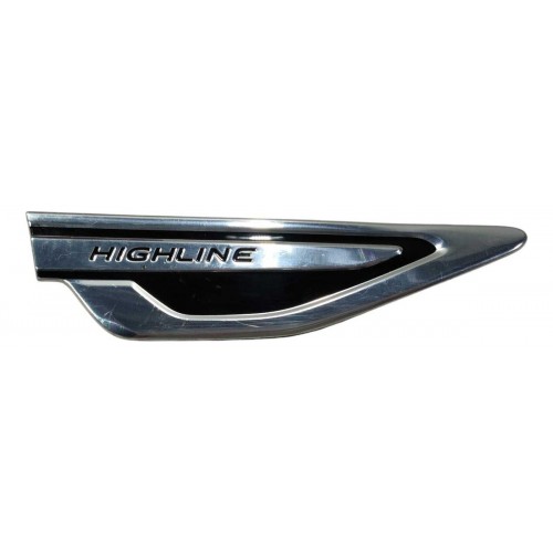 Emblema Highline Paralama Direito Vw Niv...